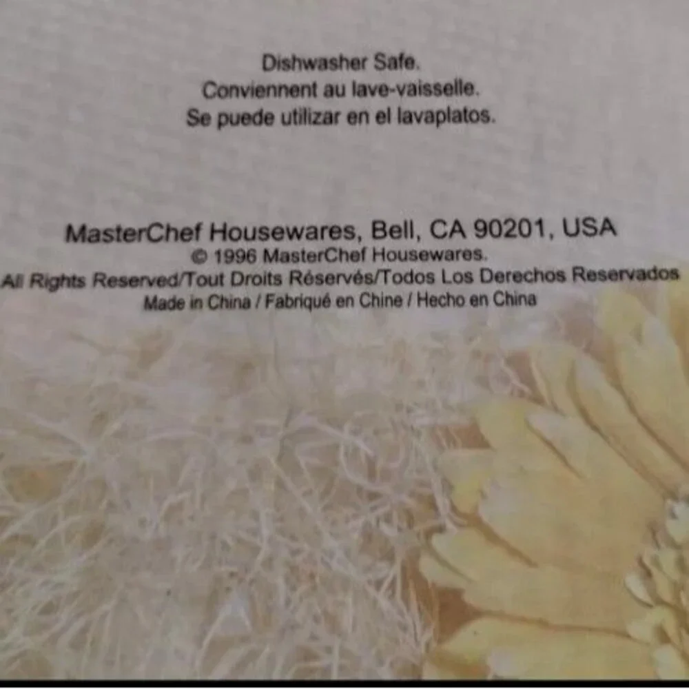 Master Chef set vintage